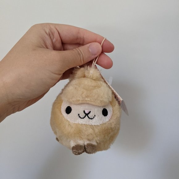 Kawaii Angora Bunny Rabbit Plush Strap - Picture 1 of 3